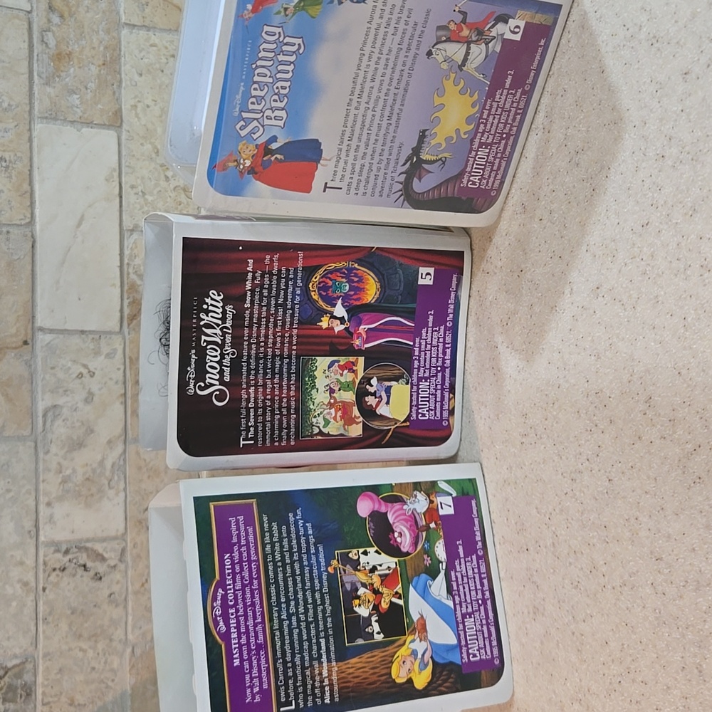 Vintage 1995 McDonalds Disney VHS Movie Toys [Lot Of 3] - Picture 3 of 5